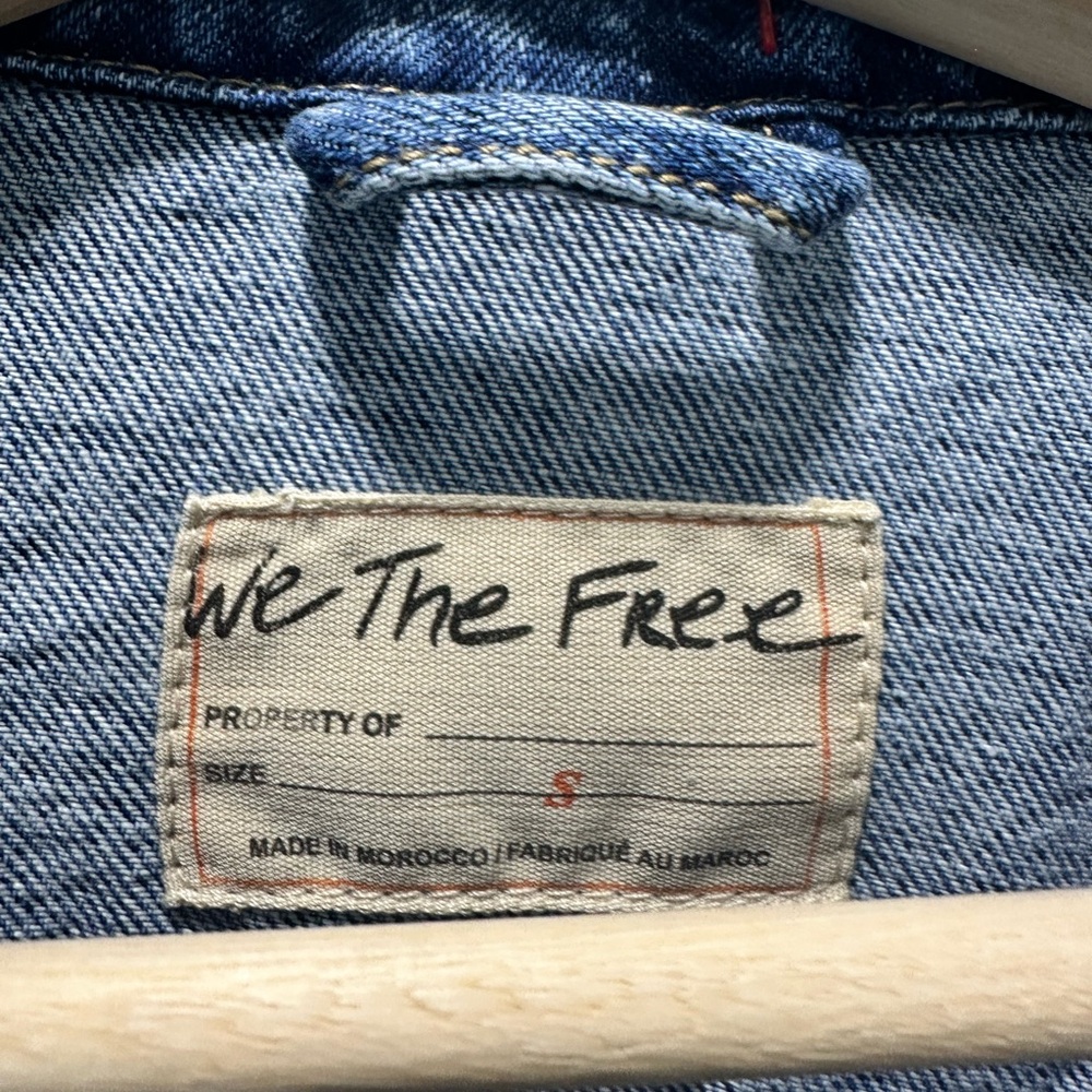 Free People Rumors Denim Jacket - Size Small - Picture 5 of 6